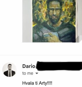 Portrait "The Armour"